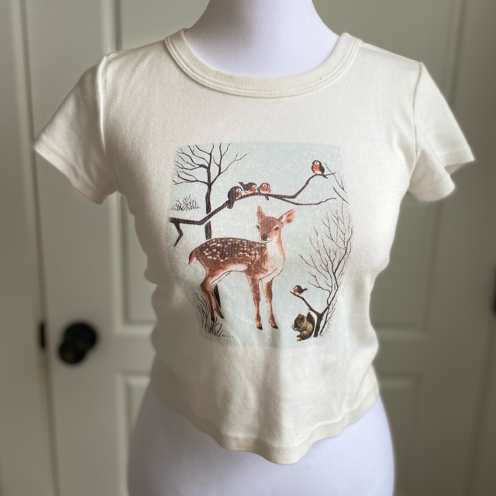 Brandy Melville Graphic Ashlyn Top (RARE/DISCONTINUED!!)